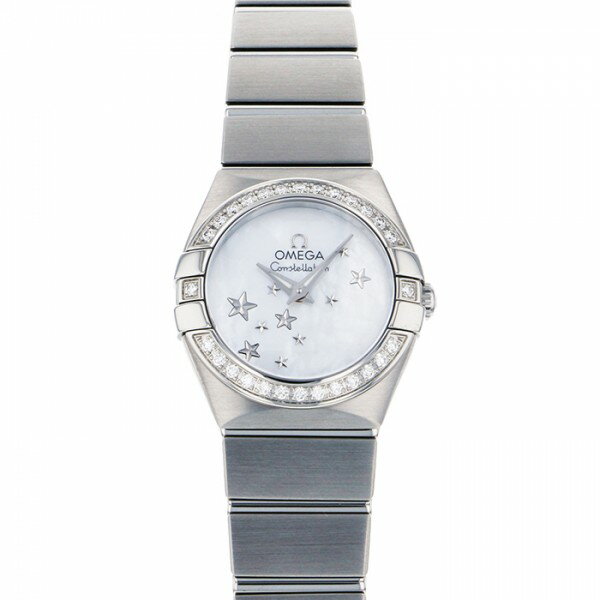 オメガ OMEGA コンステレーション ブラッシュ 123.15.24.60.05.003 ホワイト文字盤 新品 腕時計 レディース