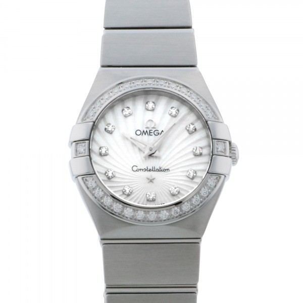 オメガ OMEGA コンステレーション 123.15.24.60.55.002 ホワイト文字盤 新品 腕時計 レディース