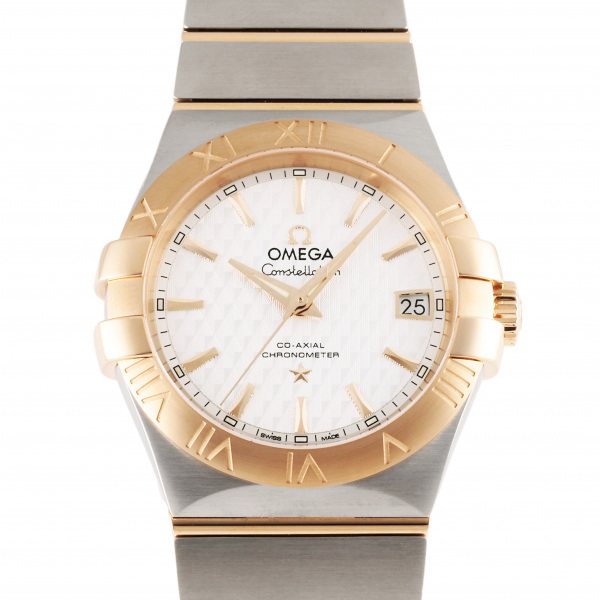 オメガ コンステレーション 腕時計（メンズ） オメガ OMEGA コンステレーション コーアクシャル クロノメーター 35MM 123.20.35.20.02.005 シルバー文字盤 新品 腕時計 メンズ