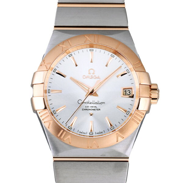 オメガ コンステレーション 腕時計（メンズ） オメガ OMEGA コンステレーション コーアクシャル クロノメーター 38MM 123.20.38.21.02.001 シルバー文字盤 新品 腕時計 メンズ