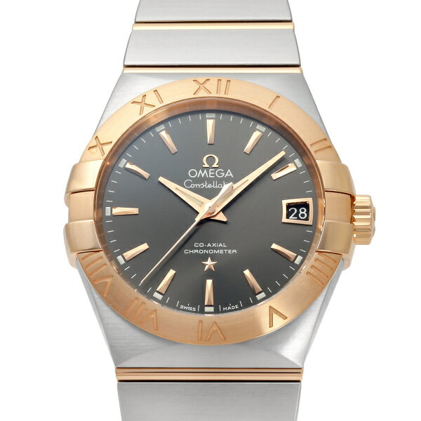 オメガ コンステレーション 腕時計（メンズ） オメガ OMEGA コンステレーション 38 MM 123.20.38.21.06.002 グレー文字盤 新品 腕時計 メンズ