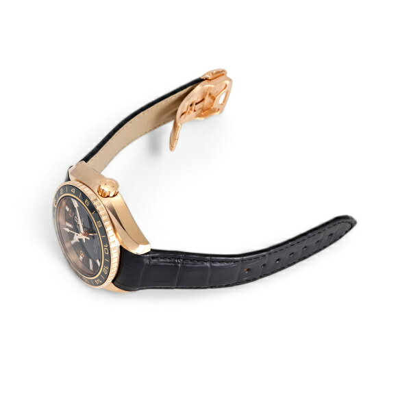 オメガ OMEGA シーマスター プラネットオーシャン 600M GMT セラゴールド 43.5 MM 232.63.44.22.01.001 ブラック文字盤 新品 腕時計 メンズ