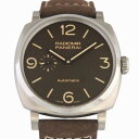 ラジオミール 腕時計（メンズ） 【期間限定ポイント3倍】 パネライ PANERAI ラジオミール チタニオ 3デイズ PAM00619 ブラウン文字盤 新品 腕時計 メンズ