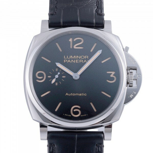 ルミノール パネライ PANERAI ルミノール ドゥエ 3デイズ オートマティック アッチャイオ PAM00674 グレー文字盤 新品 腕時計 メンズ