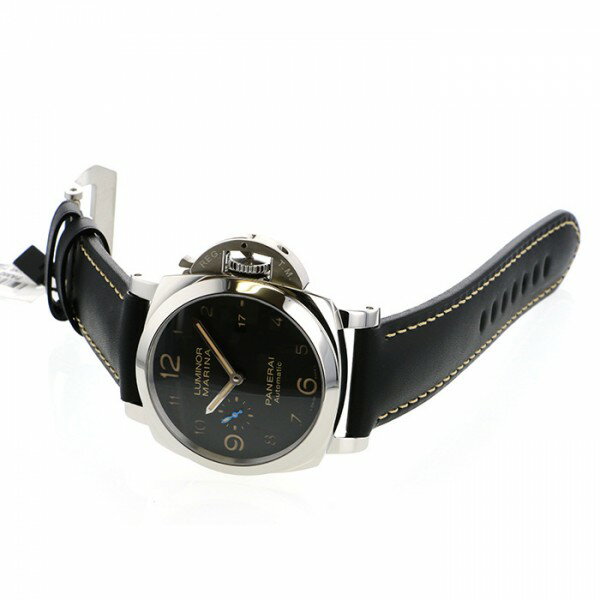 パネライPANERAIルミノールマリーナ19503デイズオートマティックアッチャイオPAM01359ブラック文字盤新品腕時計メンズ