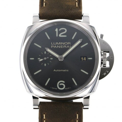 パネライ PANERAI ルミノール ドゥエ スリーデイズ オートマティック アッチャイオ PAM00904 グレー文字盤 新品 腕時計 メンズ