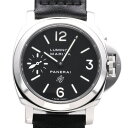 パネライ PANERAI ルミノール マリーナ ロゴ PAM00005 ブラック文字盤 中古 腕時計 ...