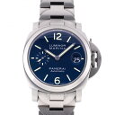 パネライ PANERAI ルミノール マリーナ 40mm PAM00283 ブルー文字盤 中古 腕時 ...