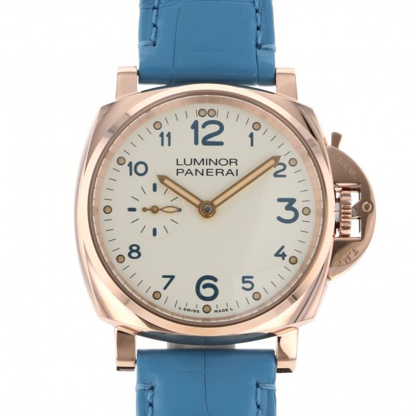 ルミノール 腕時計（メンズ） パネライ PANERAI ルミノール ドゥエ 3デイズ オロロッソ PAM00741 アイボリー文字盤 新品 腕時計 メンズ