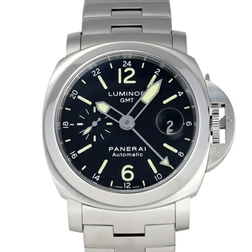 パネライ PANERAI ルミノール GMT PAM00297 ブラック文字盤 中古 腕時計 メンズ パネライ PANERAI ルミノール GMT PAM00297 ブラック文字盤 中古 腕時計 メンズ