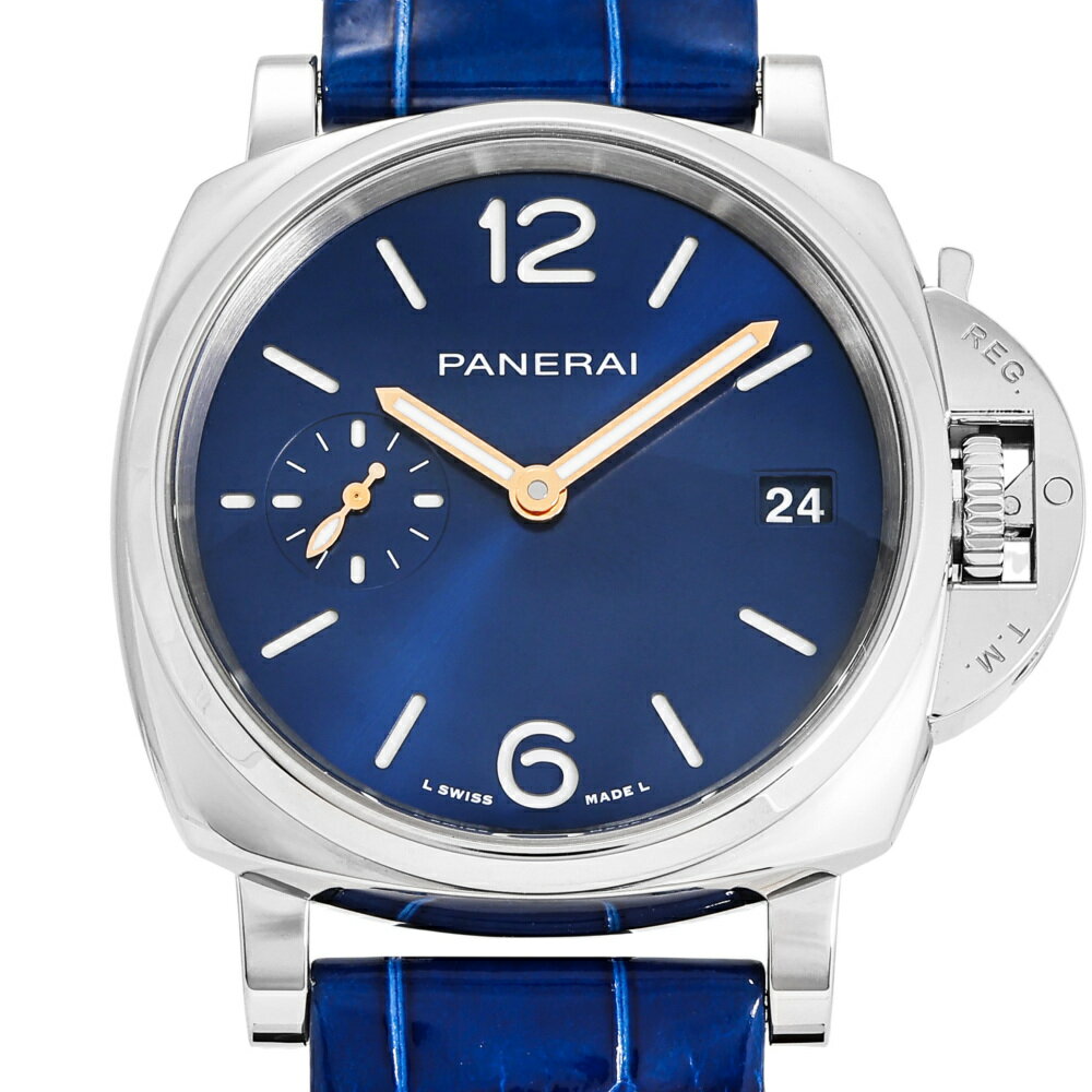パネライ PANERAI ルミノール ドゥエ PAM01273 ブルー文字盤 新品 腕時計 メンズ