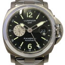 パネライ PANERAI ルミノール GMT PAM00161 ブラック文字盤 中古 腕時計 メンズ