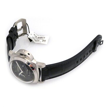 パネライ PANERAI ルミノール 1950 8デイズ GMT PAM00233 ブラック文字盤 メンズ 腕時計 【新品】