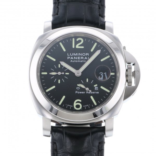 パネライ PANERAI ルミノール パワーリザーブ PAM00090 ブラック文字盤 中古 腕時計 ...