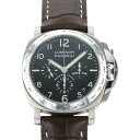 パネライ PANERAI ルミノール クロノグラフ PAM00074 ブラック文字盤 中古 腕時計  ...