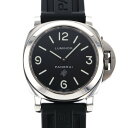 パネライ PANERAI ルミノール ベース ロゴ PAM00000 ブラック文字盤 中古 腕時計  ...