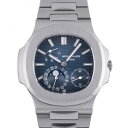 パテック・フィリップ PATEK PHILIPPE ノーチラス パワーリザーブ ムーンフェイズ 5712/1A-001 ブラック・ブルー文字盤 中古 腕時計 メンズ