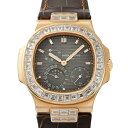 パテック・フィリップ PATEK PHILIPPE ノーチラス 5724R-001 ダークブラウン文字盤 中古 腕時計 メンズ