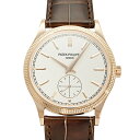 パテック フィリップ 腕時計（メンズ） パテック・フィリップ PATEK PHILIPPE カラトラバ 6119R-001 シルバー文字盤 新品 腕時計 メンズ