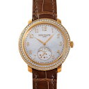 パテック・フィリップ PATEK PHILIPPE コンプリケーション ダイヤモンド・リボン ムーンフェイズ 4968R-001 ホワイト文字盤 中古 腕時計 ...
