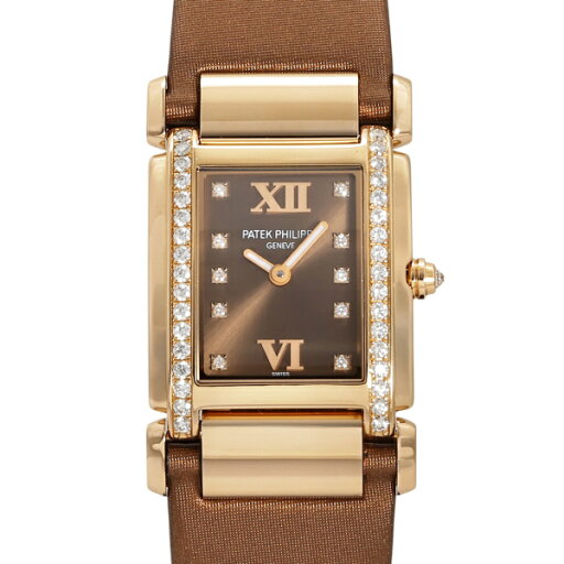 パテック・フィリップ PATEK PHILIPPE トゥエンティ4 4920R-001 ブラウン文字盤 中古 腕時計 レディース パテック・フィリップ PATEK PHILIPPE トゥエンティ4 4920R-001 ブラウン文字盤 中古 腕時計 レディース