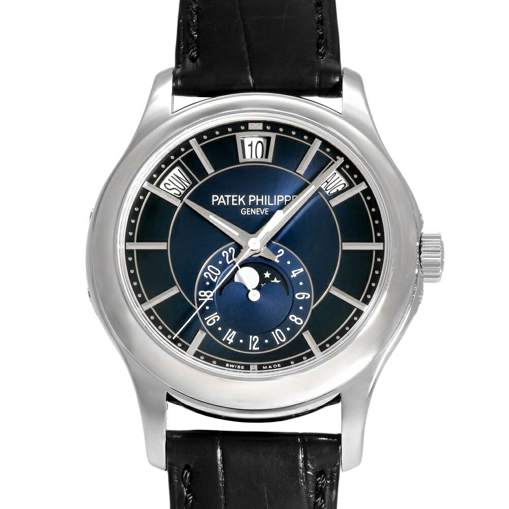 パテック・フィリップ PATEK PHILIPPE コンプリケーション アニュアルカレンダー ムーンフェイズ 5205G-013 ブルーブラックグラデーション文字盤 中古 腕時計 メンズ