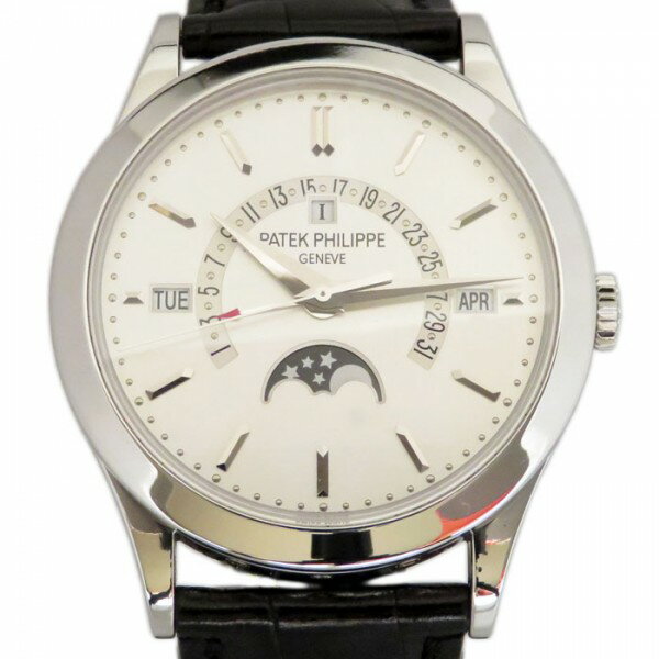 パテック・フィリップ PATEK PHILIPPE パーペチュアルカレンダー 5496P-001 シルバー文字盤 新品 腕時計 メンズ