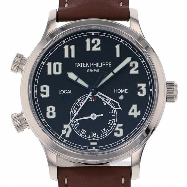 パテック・フィリップ PATEK PHILIPPE カラトラバ パイロット トラベルタイム 5524G-001 ブルー文字盤 メンズ 腕時計 【未使用】