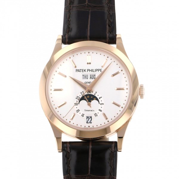 パテック・フィリップ PATEK PHILIPPE アニュアルカレンダー ティファニー コラボレーションモデル 5396R-011 シルバー文字盤 メンズ 腕時計 【新品】