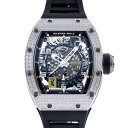 リシャール・ミル RICHARD MILLE オートマチック デクラッチャブル ローター RM030 シルバー文字盤 新品 腕時計 メンズ