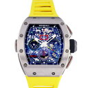 リシャール・ミル RICHARD MILLE オートマティック フライバッククロノグラフ デュアルタイム RM11-02 グレー文字盤 中古 腕時計 メンズ