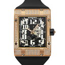 リシャール・ミル RICHARD MILLE エクストラフラット スケルトン RM016 シルバー/ブラック文字盤 中古 腕時計 メンズ