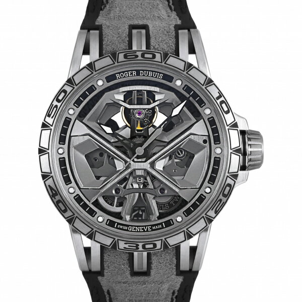 ロジェ・デュブイ ロジェ・デュブイ ROGER DUBUIS エクスカリバー スパイダー ウラカン チタン 45MM RDDBEX0748 グレー文字盤 未使用 腕時計 メンズ