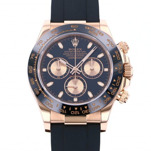 ロレックス ROLEX デイトナ 116515LN ブラック/ピンク文字盤 新品 腕時計 メンズ
