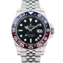 ロレックス ROLEX GMTマスターII 126710BLRO ブラック/ドット文字盤 新品 腕時計 メンズ