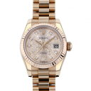ロレックス ROLEX デイトジャスト 179175G ピンク文字盤 新品 腕時計 レディース