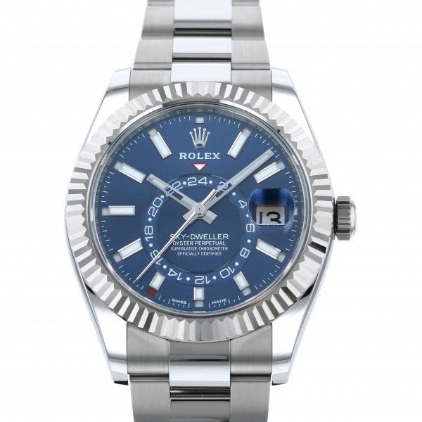 ロレックス ROLEX スカイドゥエラー 326934 ブライトブルー文字盤 新品 腕時計 メンズのサムネイル
