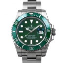 ロレックス ROLEX サブマリーナー デイト 116610LV グリーン/ドット文字盤 中古 腕時 ...