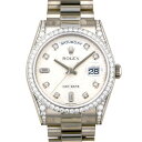 ロレックス ROLEX デイデイト 118389A シルバー文字盤 新品 腕時計 メンズ