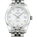 ロレックス ROLEX デイトジャスト 178274G シルバー文字盤 新品 腕時計 男女兼用
