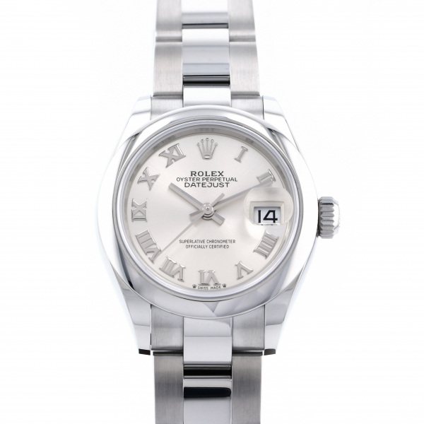 ロレックス ROLEX デイトジャスト 28 279160 シルバーローマ文字盤 新品 腕時計 レディース