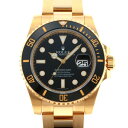 ロレックス ROLEX サブマリーナー デイト 116618LN ブラック/ドット文字盤 中古 腕時 ...