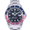 ロレックス ROLEX GMTマスター 16750 ブラック文字盤 中古 腕時計 メンズ