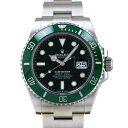 サブマリーナ ロレックス ROLEX サブマリーナー デイト 126610LV ブラック/ドット文字盤 新品 腕時計 メンズ