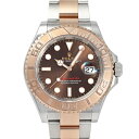 ヨットマスター ロレックス ROLEX ヨットマスター 40 126621 チョコレート文字盤 未使用 腕時計 メンズ