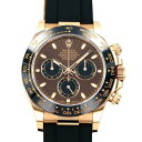 デイトナ ロレックス ROLEX コスモグラフ デイトナ 116515LN チョコレート/ブラック文字盤 新品 腕時計 メンズ