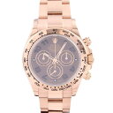 ロレックス ROLEX コスモグラフ デイトナ 116505 チョコレート/アラビア文字盤 中古 腕時計 メンズ