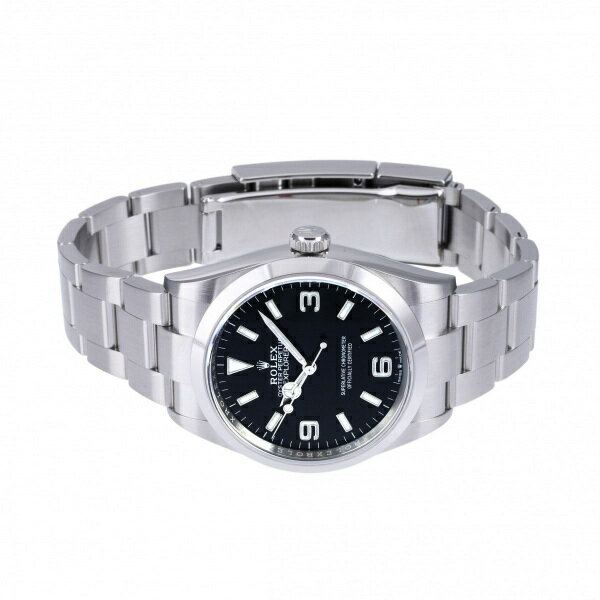 ロレックスROLEXエクスプローラー124270ブラック文字盤新品腕時計メンズ