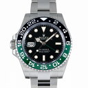 GMTマスター 腕時計（メンズ） ロレックス ROLEX GMTマスターII レフティ 126720VTNR ブラック/ドット文字盤 未使用 腕時計 メンズ