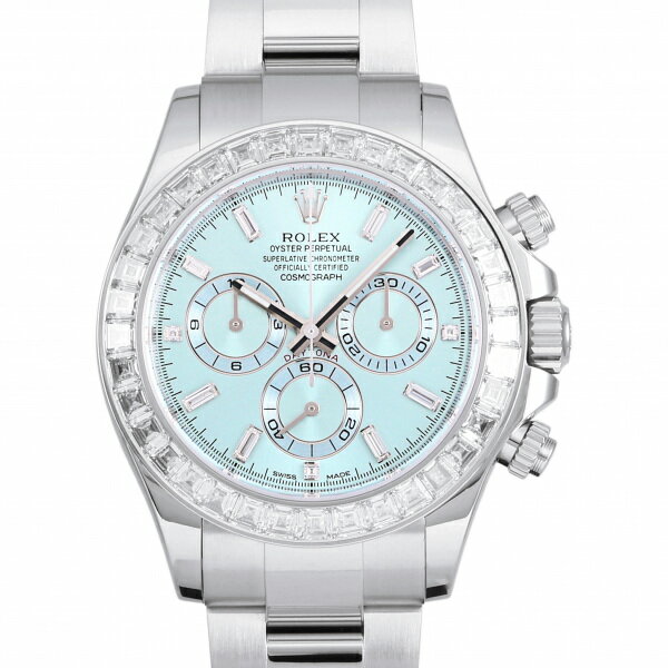 ロレックス ROLEX コスモグラフ デイトナ 116576TBR アイスブルー/8PB/3PD文字盤 中古 腕時計 メンズ